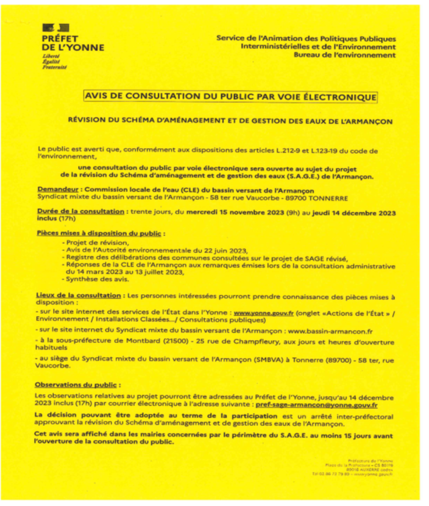 consultation15 11 au 14 12